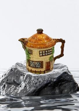 Beswick Cottage Teapot, Vintage Tea Pot